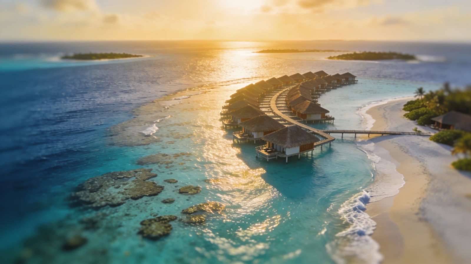 Maldives aerial